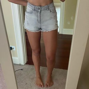 Zara denim shorts